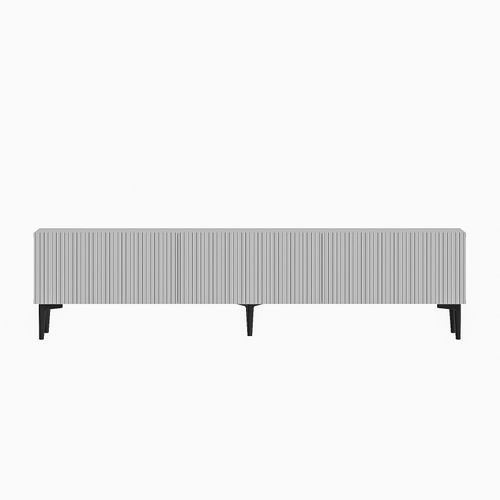 Meuble TV En Bois "oscar" - 180 X 31 X 45 Cm - Blanc