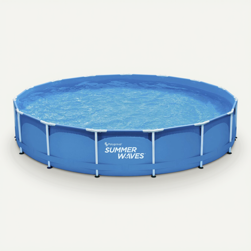 Piscine Tubulaire Ronde "annie" – 4,57 X 4,57 X 0,84 M - Bleu