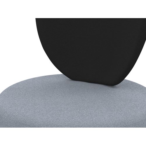 Chauffeuse design PETAL BUT PRO Noir/Gris