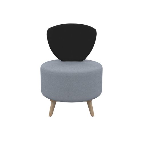 Chauffeuse design PETAL BUT PRO Noir/Gris