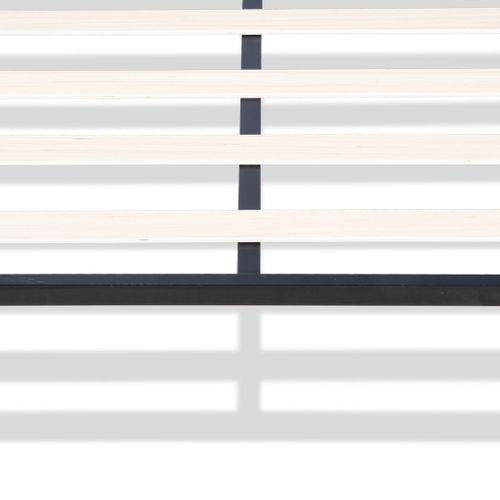 Sommier En Métal Avec Tête De Lit Quiétude 140x190 Cm - Livré En Kit