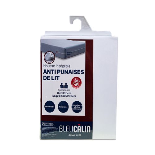 Ensemble Tivoli 140x200 Cm Matelas Mousse + Protège Matelas Anti Punaise