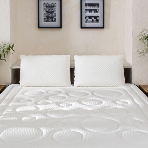 Ensemble Tivoli 140x200 Cm Matelas Mousse + Protège Matelas Anti Punaise