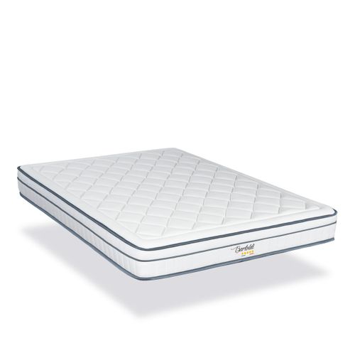 Matelas Bartoldi - Ressorts Ensachés + Mousse Supersoft - 22 Cm - 90x200 Cm