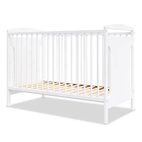 Lit Bébé évolutif Margot 60x120 Cm (matelas Non Inclus) - Blanc