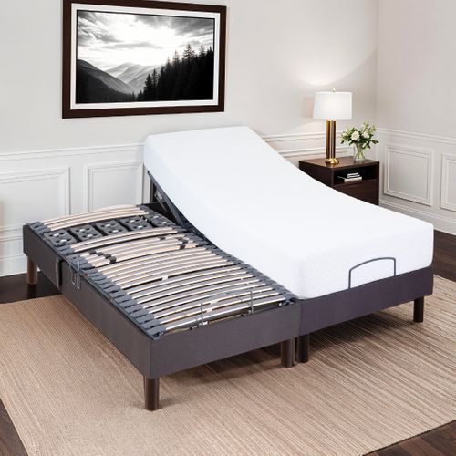 Sommier Électrique Athena 70x200 Cm Lattes et Plots