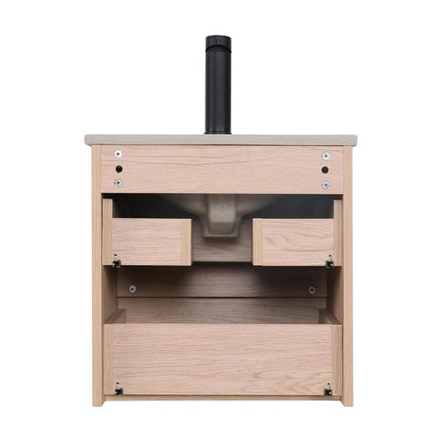 Meuble Simple Vasque Sorrento 45 Cm + Vasque Intégrée