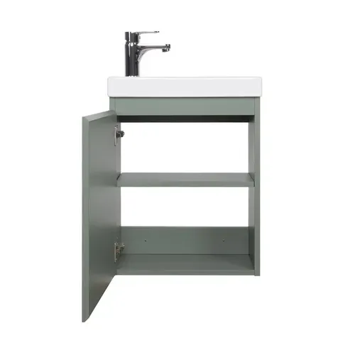 Meuble Lave-mains Lisa Suspendu 41 Cm