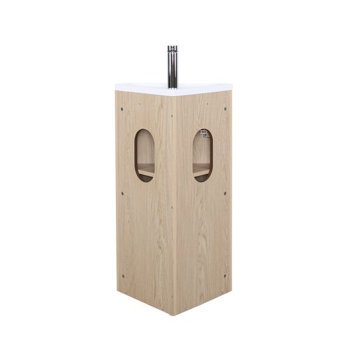 Ensemble Lave-mains D'angle Sorrento Sur Pieds Avec Robinet