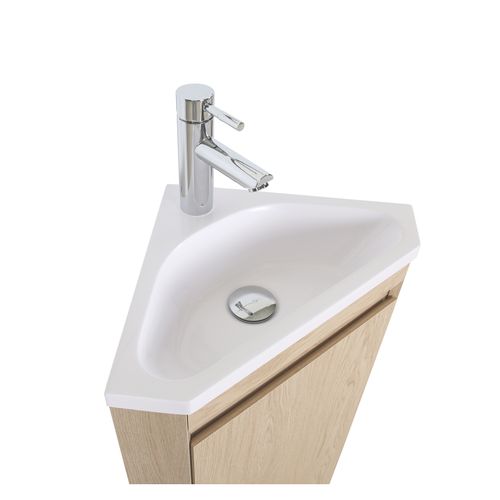 Ensemble Lave-mains D'angle Sorrento Sur Pieds Avec Robinet