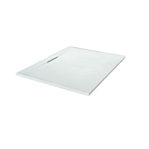 Receveur De Douche Mural Liva Aspect Ardoise Extra-plat