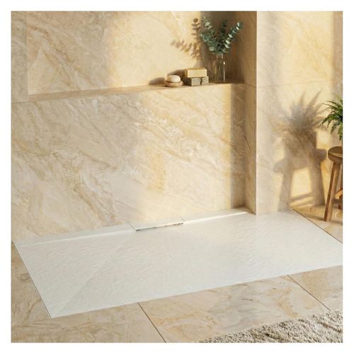 Receveur De Douche Mural Liva Aspect Ardoise Extra-plat