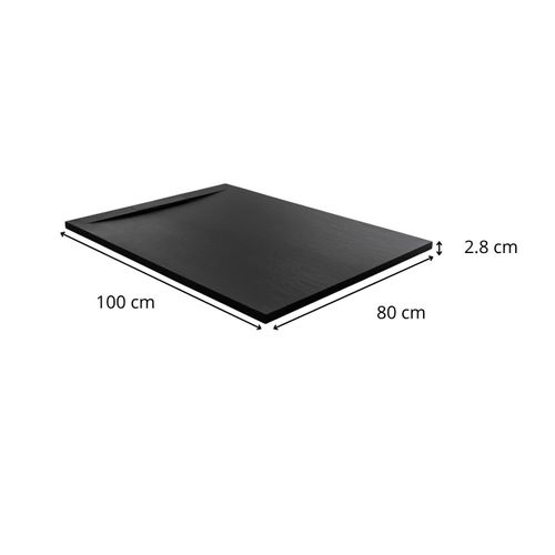 Receveur De Douche Ona Aspect Pierre Extra-plat