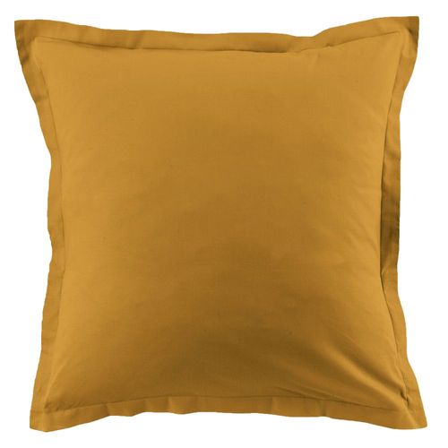 Housse De Couette 220x240 Cm + 2 Taies D'oreiller 63x63 Cm Coton 57 Fils Safran