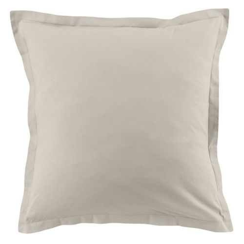 Housse De Couette 220x240 Cm + 2 Taies D'oreiller 63x63 Cm Coton 57 Fils Ivoire