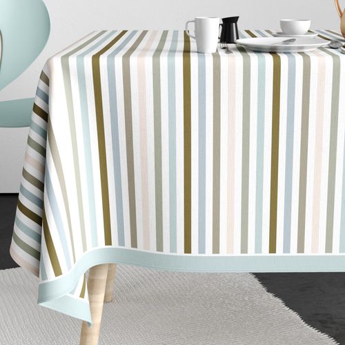 Nappe Rectangulaire Anti Tache 140x250 Cm Coton Baska