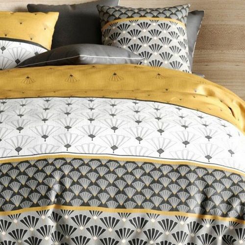 Parure De Lit 240x260 Cm Coton 57 Fils - 3 Pièces Lea