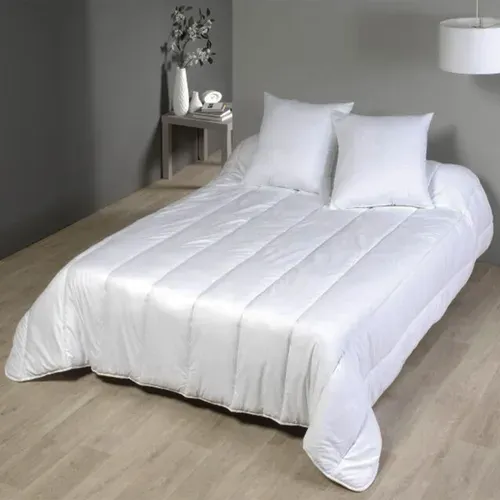Couette Blanche 220x240 Cm Toutes Saisons 400 Gr/m² Made In France