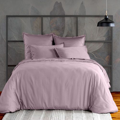 Taie D'oreiller 65x65 Cm Satin De Coton Violet