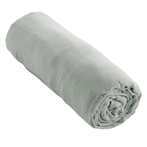 Drap Housse 180x200 Cm Gaze De Coton Eucalyptus