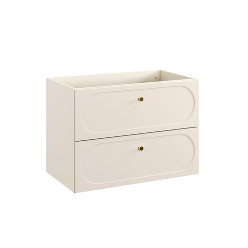 Ensemble De Meubles Sous Vasque - 80 Cm - Avec Plan - Vasque - Sand