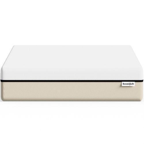 Ensemble Sommier 90x190 Tissu Noir + Matelas Hybride à Ressorts Ensachés Accueil Mémoire De Forme