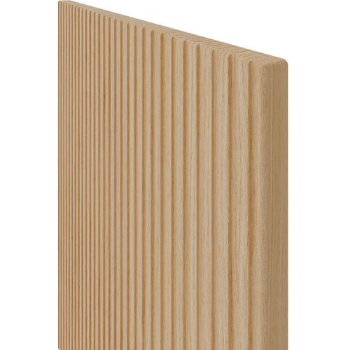 Meuble De Salle De Bain Vasque Posée 90cm 1 Tiroir Cannelé - Venice