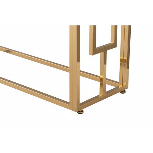 Console Gold Transparent 120x40x78 Cm Sophie