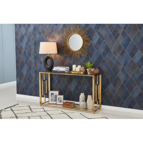 Console Gold Transparent 120x40x78 Cm Sophie