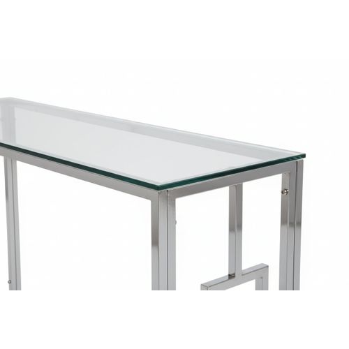 Console Chrome Transparent 120x40x78 Cm Sophie