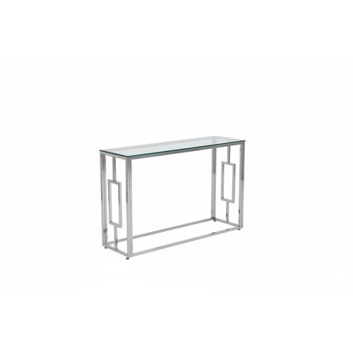 Console Chrome Transparent 120x40x78 Cm Sophie