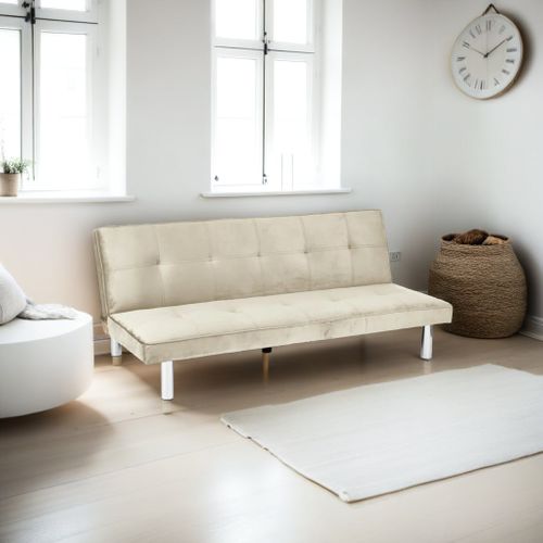 Banquette Convertible Clic Clac Chrome Latte