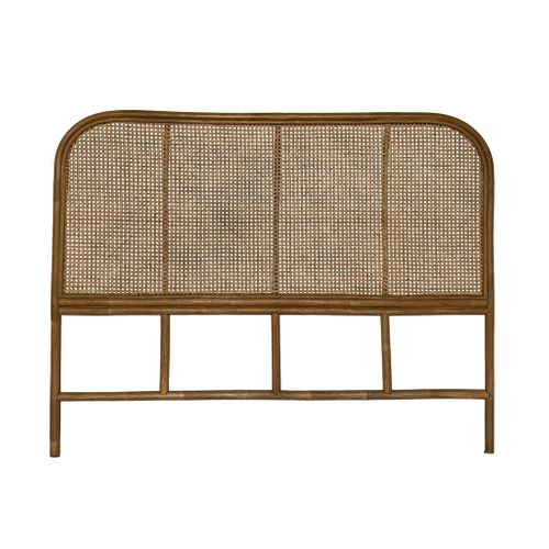 Tête De Lit En Rotin Naturel Et Cannage. L 140 X P3 X H110cm