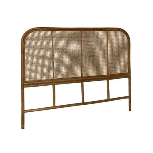 Tête De Lit En Rotin Naturel Et Cannage. L 140 X P3 X H110cm