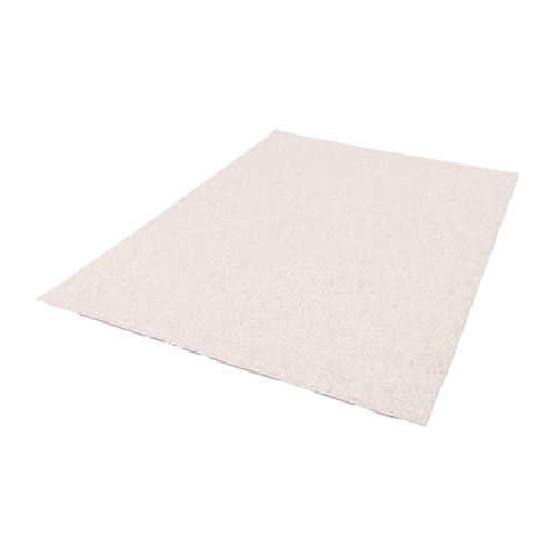 Tapis Intérieur Bouclette Crème Effet Chiné 120x170cm