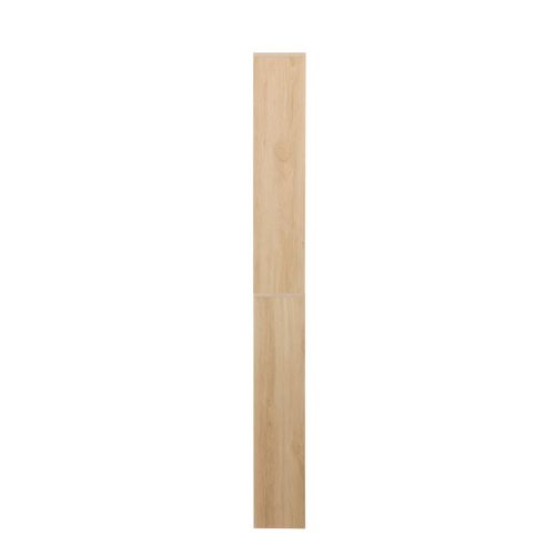 Etagère / Meuble Wc Linear Avec Portes Coulissantes. 3 Espaces De Rangement. Naturel. 64 X 20 X 180