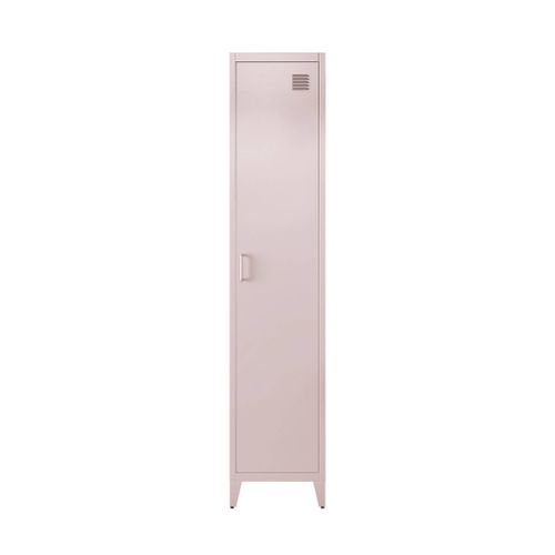 Armoire Chambre Enfant En Acier Rose. 4 Espaces De Rangement. Casier. L 38 X P 38 X H 180 Cm