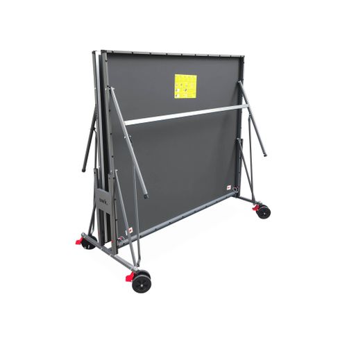 Table De Ping Pong Indoor Gris - Table Pliable Avec 2 Raquettes Et 3 Balles. Pour Utilisation