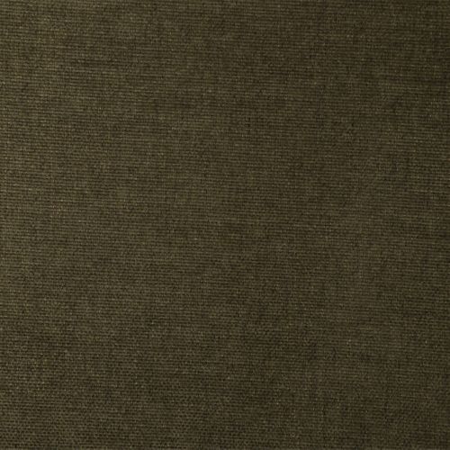 Lot De 2 Tabourets De Bar En Bois D'hévéa Noyer Et Tissu Chenille Kaki - Paola