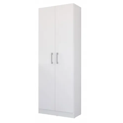 Armoire De Buanderie Et Cellier Blanche 5 Niches L 61 H 170 P 31.8 Cm