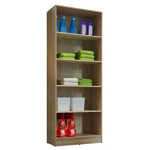 Armoire 2 Portes Chêne Et Erable Multifonctions L 61 H 160.6 P 31.8 Cm