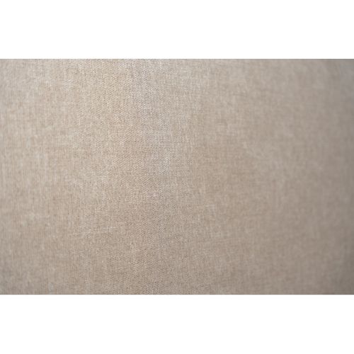 Lit 90x200cm Avec Tête De Lit Tapissier Tissu Et Sommier Kit Beige Brun