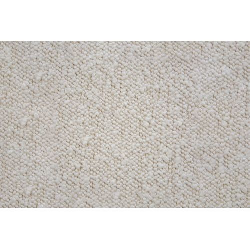 Tete De Lit Tapissée Bouclette Beige L 200 Cm - Ep 10 Cm Rembourré