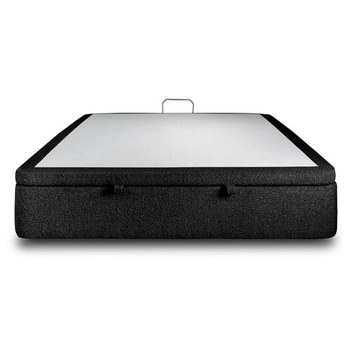 Sommier Coffre Bouclette Noir 140x190 H39cm