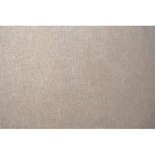 Sommier Tapissier Tissu Beige Brun 90x190 H35cm