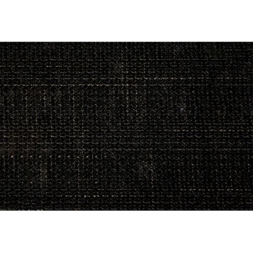 Sommier Tapissier Tissu Noir 140x200 H35cm