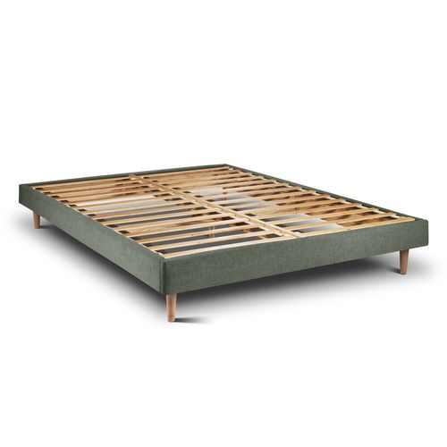 Sommier Kit Tissu Vert 200x200 H29cm