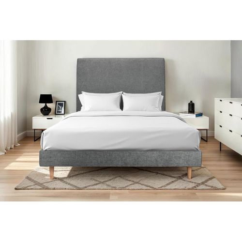 Sommier Kit Tissu Gris Anthracite 200x200 H29cm