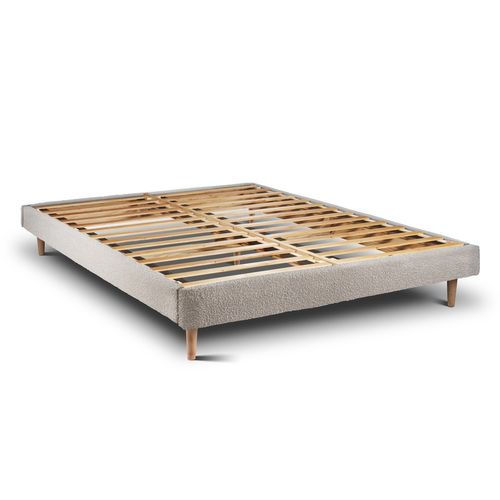 Sommier Kit Bouclette Beige 200x200 H29cm