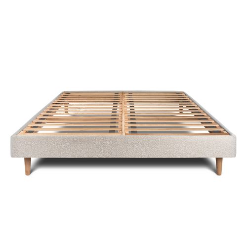 Sommier Kit Bouclette Beige 140x200 H29cm